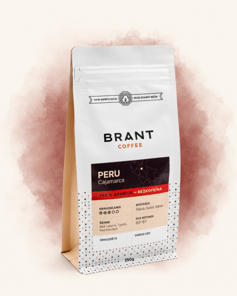 Brant Coffee Peru Bezkofeīna