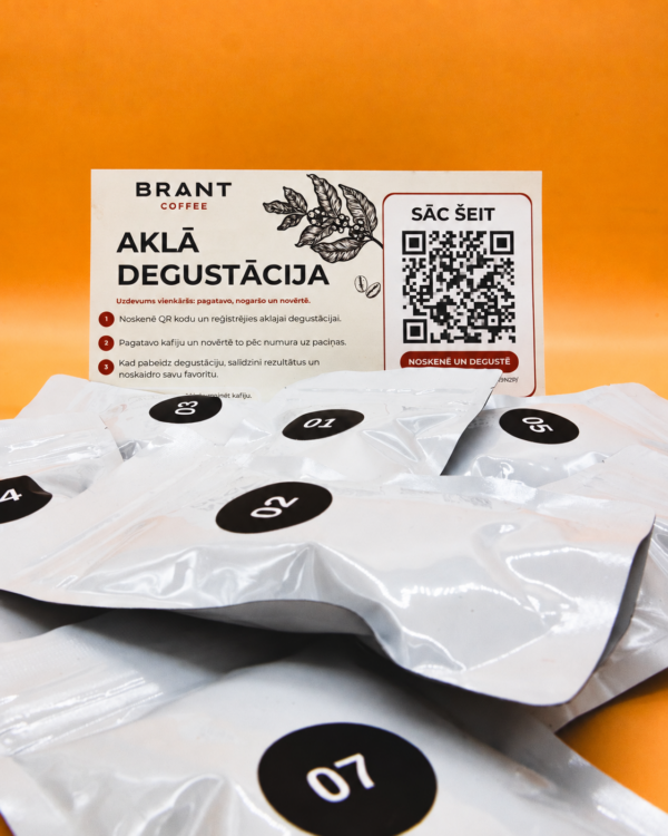 Brant Coffee aklā degustācija Brant Coffee aklā degustācija